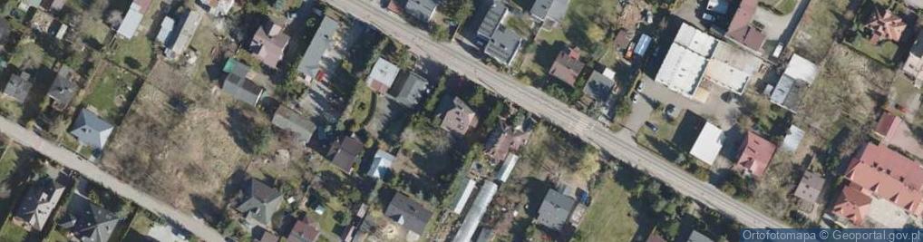 Zdjęcie satelitarne Rolnicza ul.