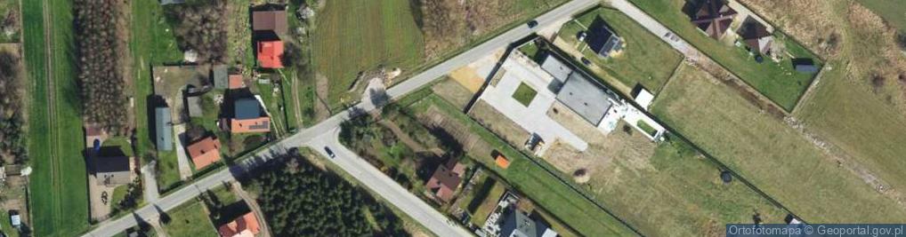 Zdjęcie satelitarne Równoległa ul.