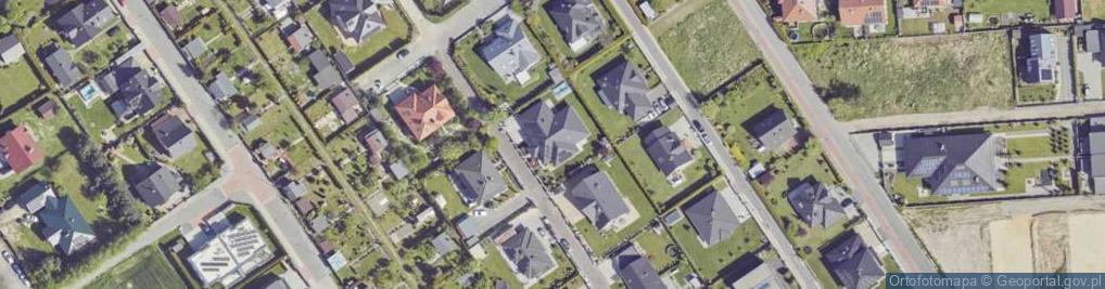 Zdjęcie satelitarne Różana ul.