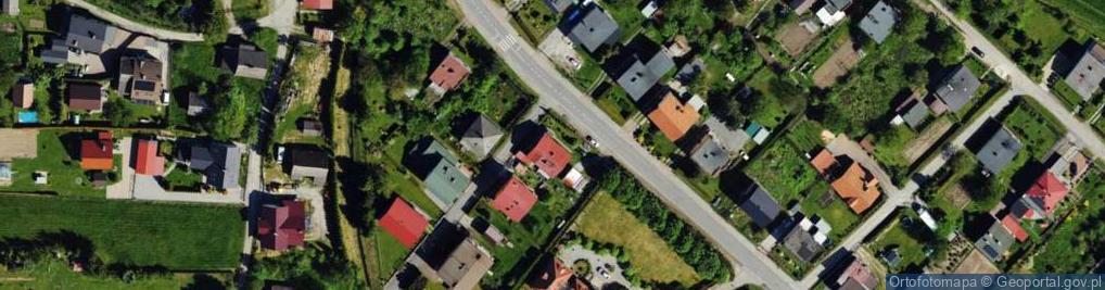 Zdjęcie satelitarne Różana ul.