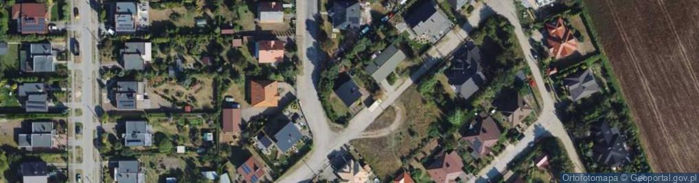 Zdjęcie satelitarne Różana ul.