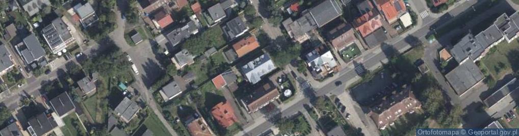 Zdjęcie satelitarne Różana ul.