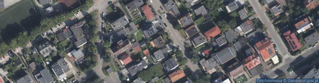 Zdjęcie satelitarne Różana ul.