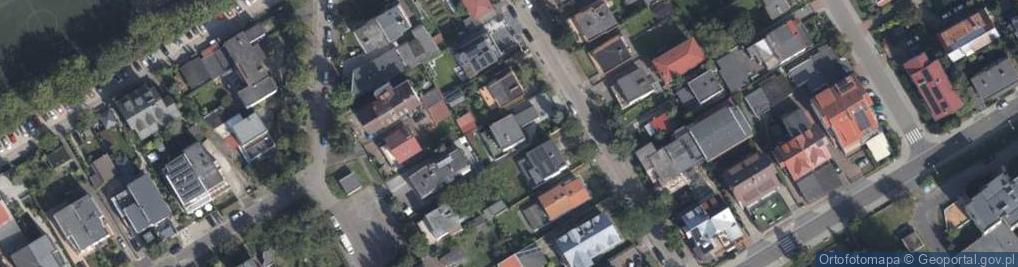 Zdjęcie satelitarne Różana ul.
