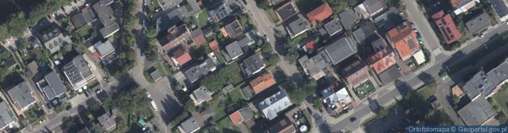 Zdjęcie satelitarne Różana ul.