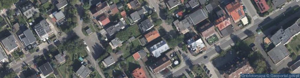 Zdjęcie satelitarne Różana ul.