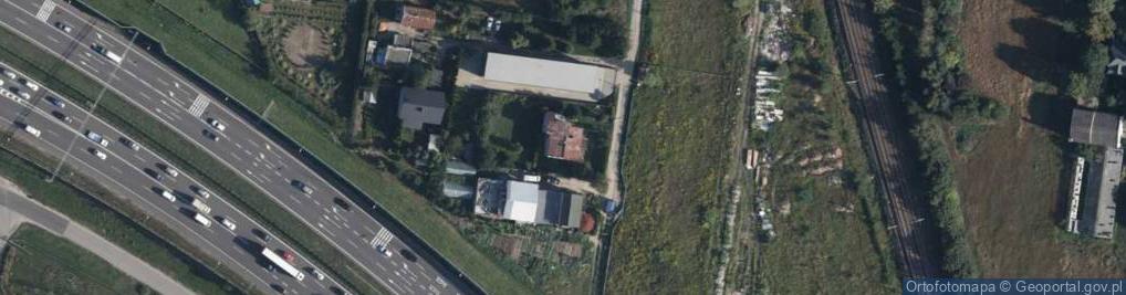 Zdjęcie satelitarne Różana ul.