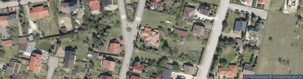 Zdjęcie satelitarne Różana ul.