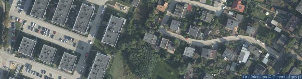 Zdjęcie satelitarne Różana ul.
