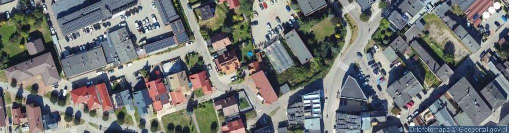 Zdjęcie satelitarne Różana ul.