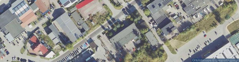 Zdjęcie satelitarne Różana ul.