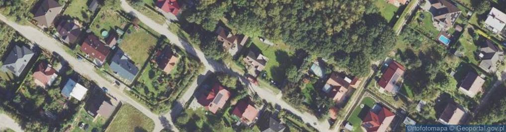 Zdjęcie satelitarne Róż ul.