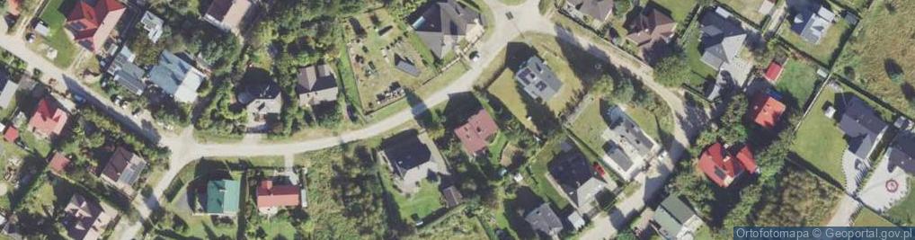 Zdjęcie satelitarne Róż ul.