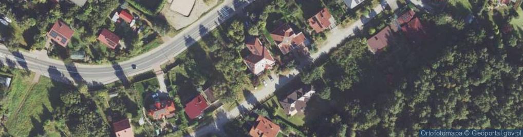 Zdjęcie satelitarne Róż ul.