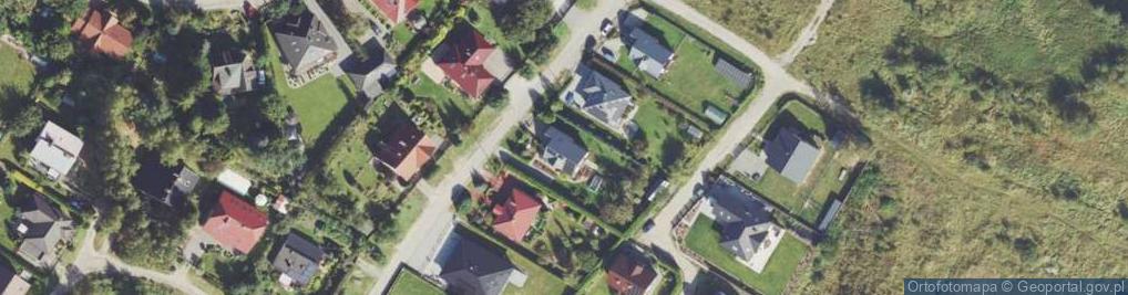 Zdjęcie satelitarne Róż ul.