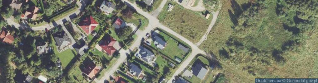 Zdjęcie satelitarne Róż ul.