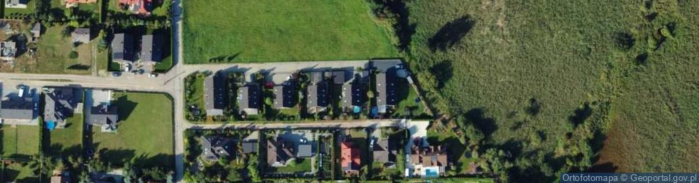 Zdjęcie satelitarne Różana ul.
