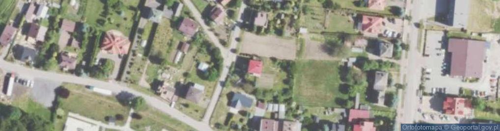Zdjęcie satelitarne Różana ul.