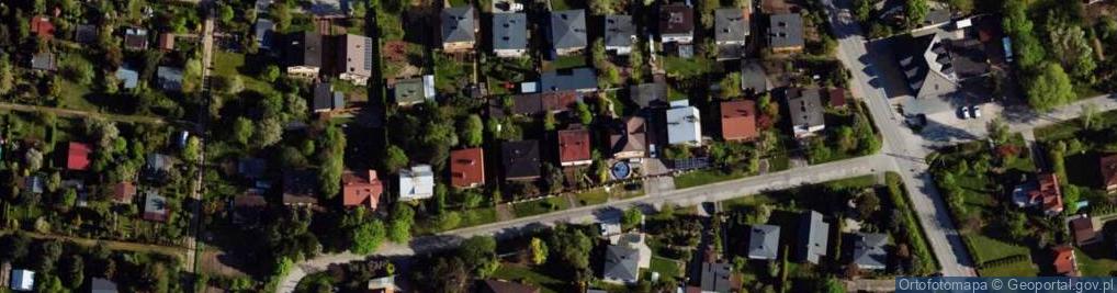 Zdjęcie satelitarne Różana ul.