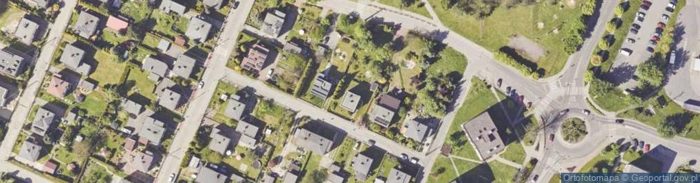 Zdjęcie satelitarne Różana ul.