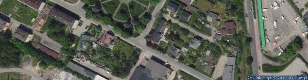 Zdjęcie satelitarne Różana ul.