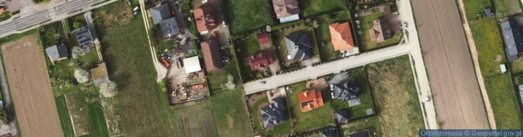 Zdjęcie satelitarne Różana ul.