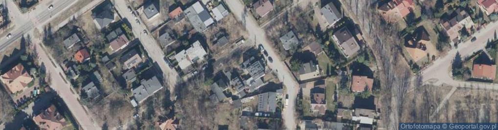 Zdjęcie satelitarne Roślinna ul.