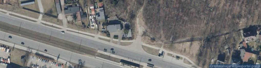 Zdjęcie satelitarne Rokicińska ul.