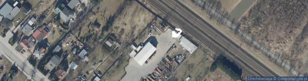 Zdjęcie satelitarne Rokicińska ul.