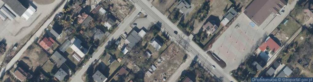Zdjęcie satelitarne Rokicińska ul.