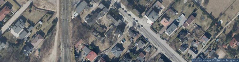 Zdjęcie satelitarne Rokicińska ul.