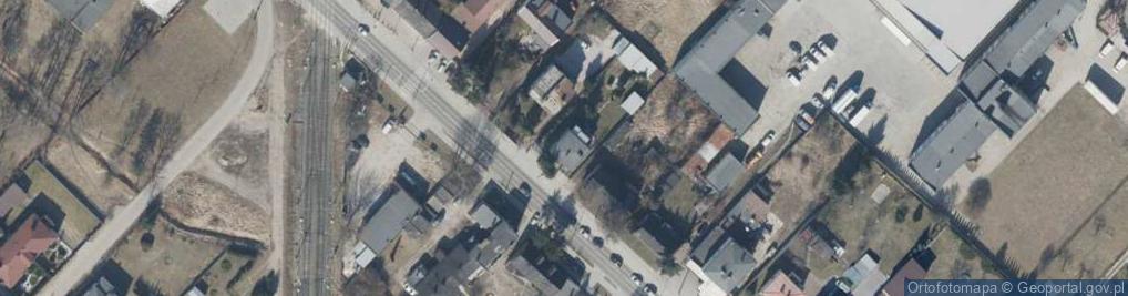 Zdjęcie satelitarne Rokicińska ul.