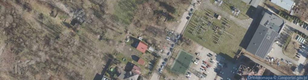 Zdjęcie satelitarne Równoległa ul.