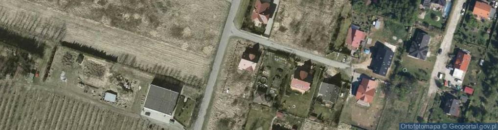 Zdjęcie satelitarne Różana ul.