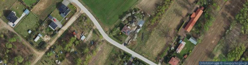 Zdjęcie satelitarne Rozalinów ul.