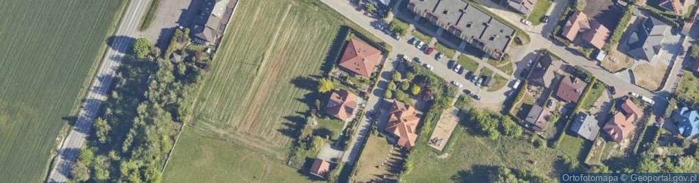 Zdjęcie satelitarne Różana ul.