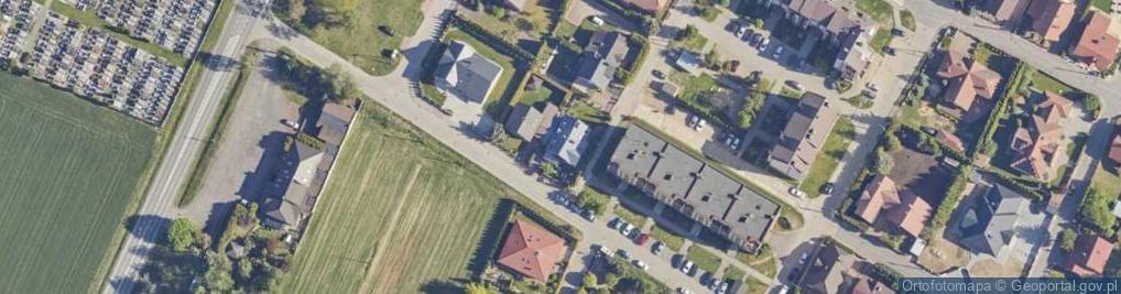 Zdjęcie satelitarne Różana ul.