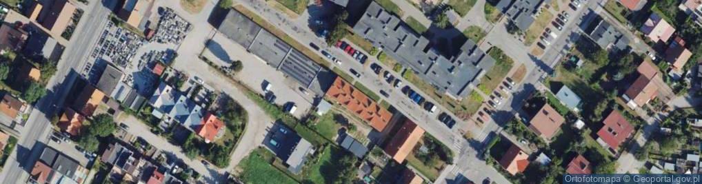 Zdjęcie satelitarne Rodziewiczówny Marii ul.