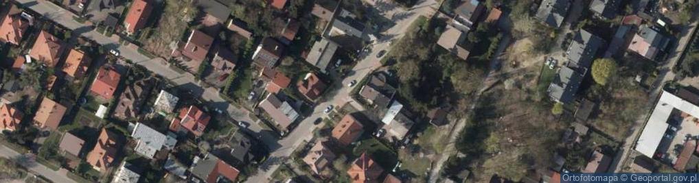 Zdjęcie satelitarne Równa ul.