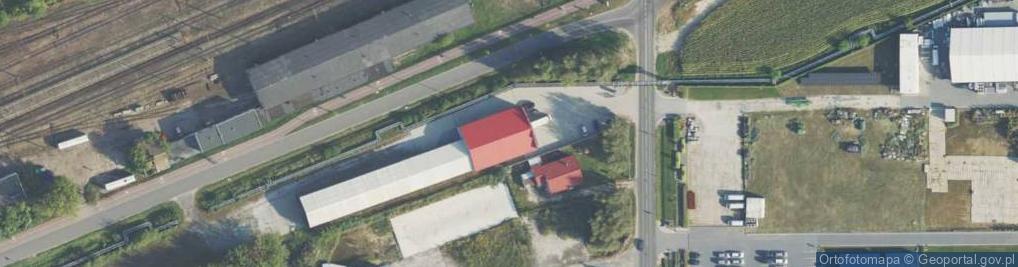 Zdjęcie satelitarne Rozwojowa ul.