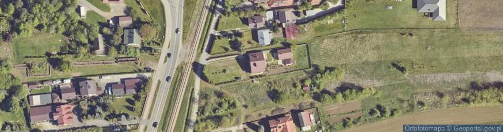 Zdjęcie satelitarne Rolna ul.