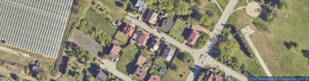 Zdjęcie satelitarne Różana ul.