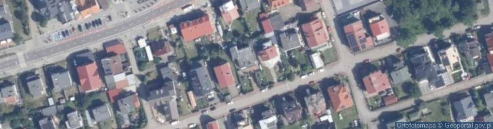 Zdjęcie satelitarne Róży Wiatrów ul.