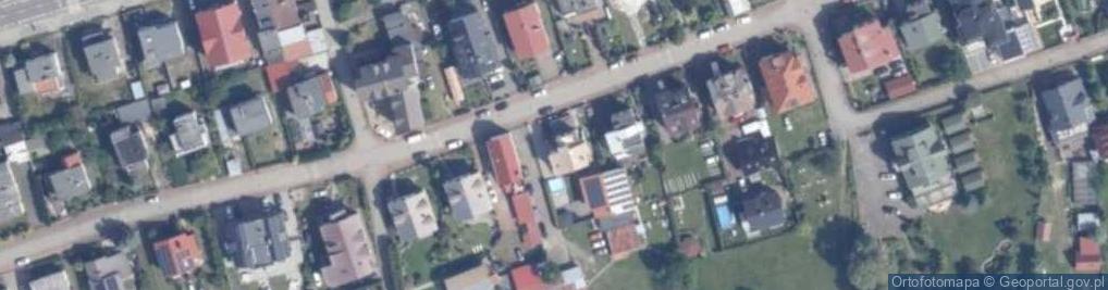 Zdjęcie satelitarne Róży Wiatrów ul.