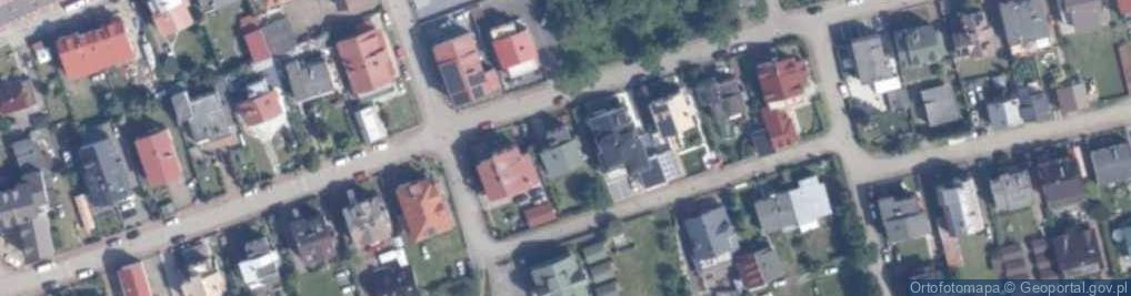 Zdjęcie satelitarne Róży Wiatrów ul.