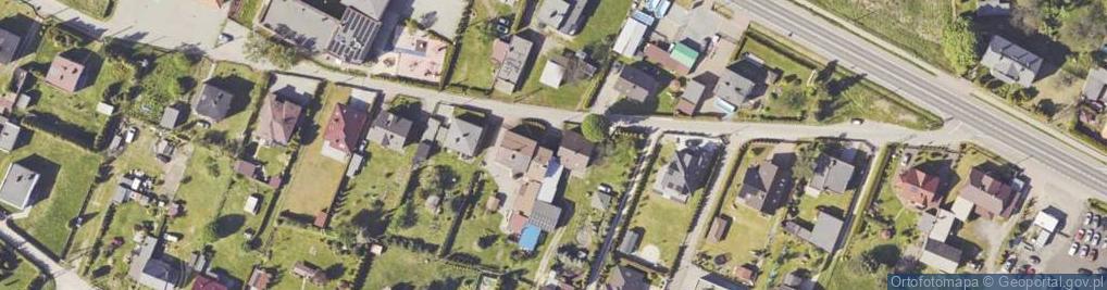 Zdjęcie satelitarne Równoległa ul.