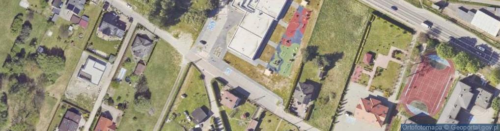 Zdjęcie satelitarne Równoległa ul.