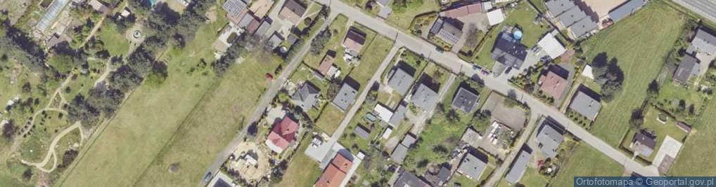 Zdjęcie satelitarne Równoległa ul.