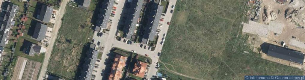Zdjęcie satelitarne Różana ul.