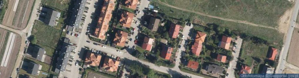 Zdjęcie satelitarne Różana ul.